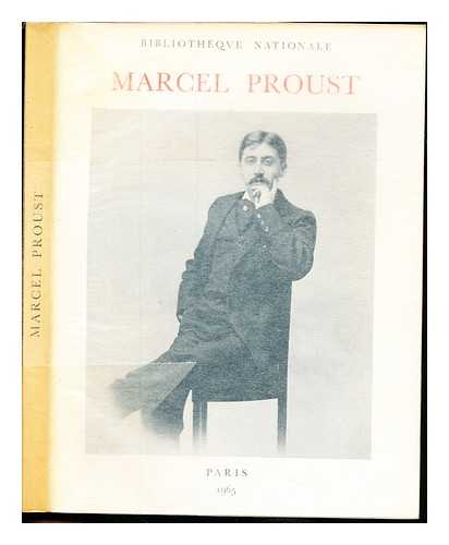 BIBLIOTHEQUE NATIONALE - Marcel Proust