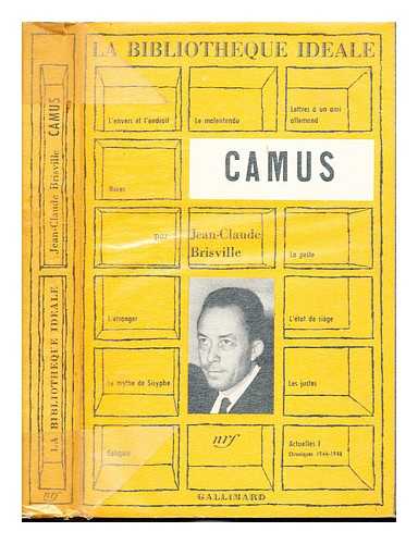 BRISVILLE, JEAN-CLAUDE (1922-) - Camus