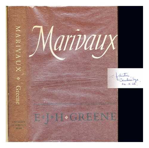 GREENE, EDWARD JOSEPH HOLLINGSWORTH - Marivaux