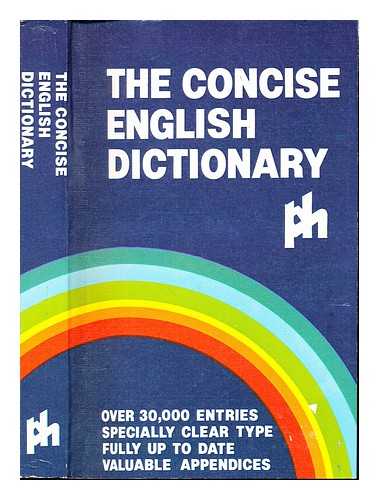 PETER HADDOCK LTD. - The concise English dictionary