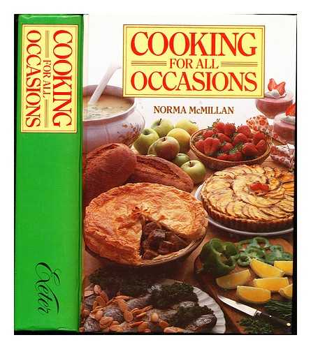 MACMILLAN, NORMA - Cooking for all occasions