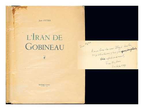 HYTIER, JEAN - L'Iran de Gobineau