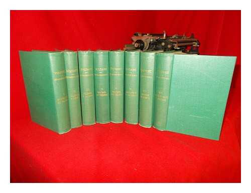 DESNOIRESTERRES, GUSTAVE - Voltaire et la socit au XVIIIe sicle / par Gustave Desnoiresterres. Complete in eight volumes