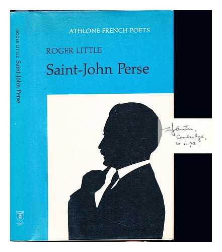 LITTLE, ROGER - Saint-John Perse