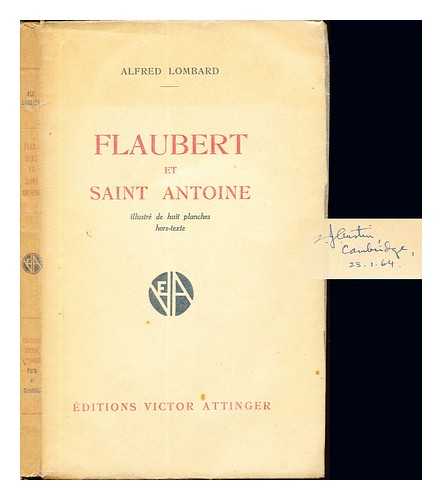 LOMBARD, ALFRED (1878-) - Flaubert et Saint Antoine : illustr de huit planches horstexte