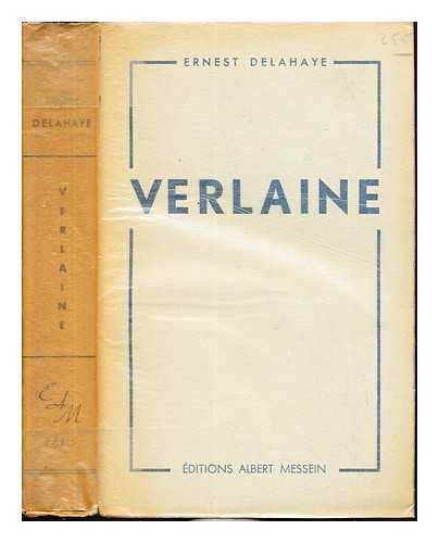DELAHAYE, ERNEST (1853-1930) - Verlaine