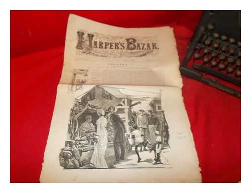 HARPER & BROTHERS - Harper's Bazar: A repository of fashion, pleasure and instruction. New York, Saturday, March 17, 1883