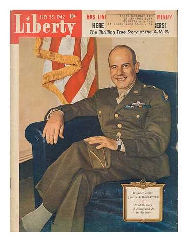 MACFADDEN PUBLICATIONS; BUTLER, SHEPPARD (EDITOR); HEYN, ERNEST V. (EDITOR) - Liberty ; July 25, 1942
