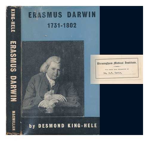 KING-HELE, D. G. (DESMOND GEORGE) (1927-) - Erasmus Darwin