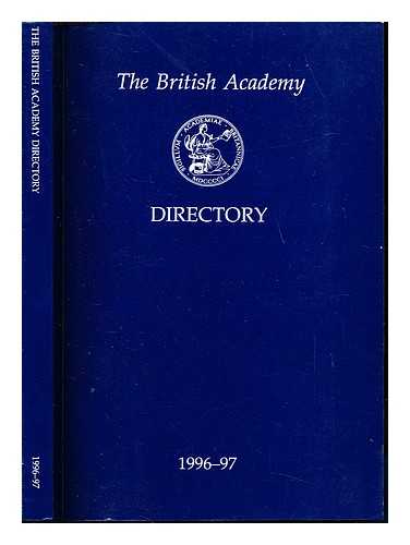 British Academy. - Directory 1996-97
