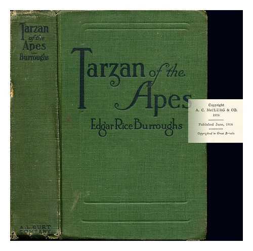Burroughs, Edgar Rice (1875-1950) - Tarzan of the apes