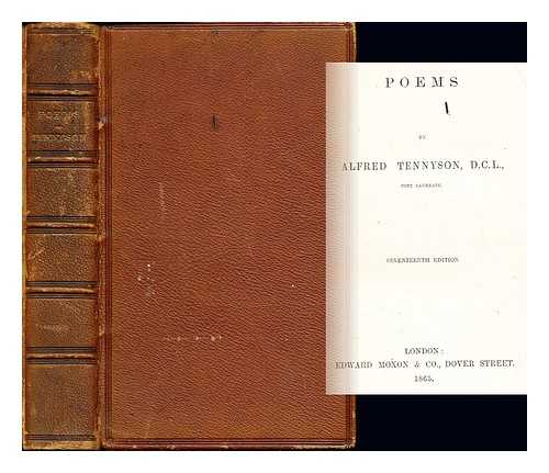 TENNYSON, ALFRED TENNYSON BARON (1809-1892) - Poems