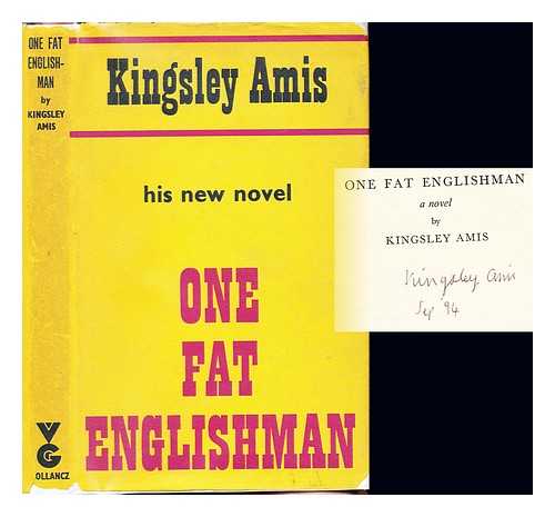 AMIS, KINGSLEY (1922-1995) - One fat Englishman : a novel / Kingsley Amis