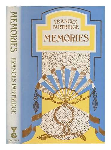 PARTRIDGE, FRANCES (1900-) - Memories