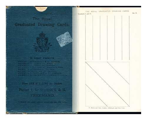 T. NELSON AND SONS - The Royal Graduated Drawing Cards. Packet 1 for standards I & II. Freehand