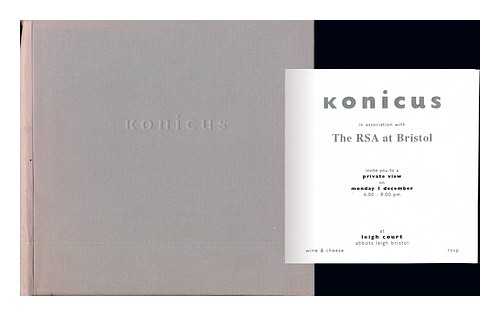 KORNICUS. THE ROYAL SOCIETY FOR THE ENCOURAGEMENT OF ARTS, MANUFACTURES AND COMMERCE (RSA) - Kornicus: exhbition
