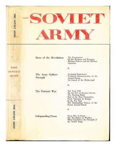 TALMY, VLADIMIR. SKORODUMOV, ALEXANDER - The Soviet Army
