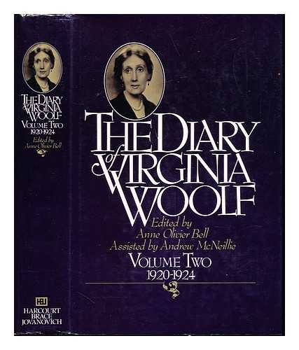 WOOLF, VIRGINIA - The Diary of Virginia Woolf: Volume Two: (1920-1924)