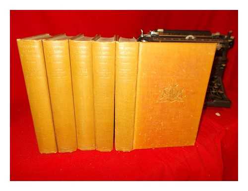STANHOPE, PHILIP (1732-1768). DOBRE, BONAMY (1891-1974) - The letters of Philip Dormer Stanhope, 4th Earl of Chesterfield / edited, with an introduction, by Bonamy Dobre. five of six volumes