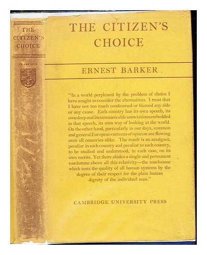 BAKER, ERNEST - The Citizen's Choice