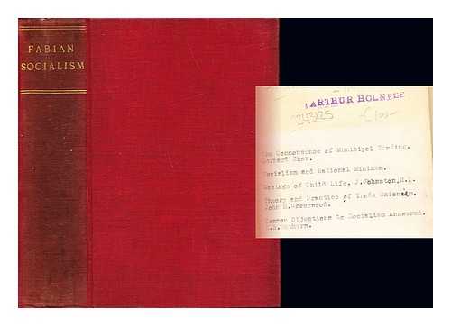 SHAW, BERNARD. JOHNSTON, J. GREENWOOD, JOHN H. SUTHERS, R. B - Five Collected Pamphlets on Socialism: 'The Commonsense of Municipal Trading' by Bernard Shaw; 'Socialism and National Minimum'; 'Wastage of Child Life' by J. Johnston, M.D.; 'Theory and Practice of Trade Unionism' by John H. Green Wood; 'Common Objections to Socialism Answered' by R.B. Suthers