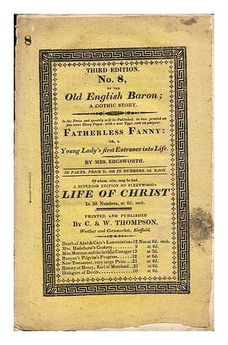 THOMSPON, C. & W - No. 8, of the Old English Baron; a gothic story