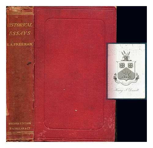 FREEMAN, EDWARD AUGUSTUS (1823-1892) - Historical essays