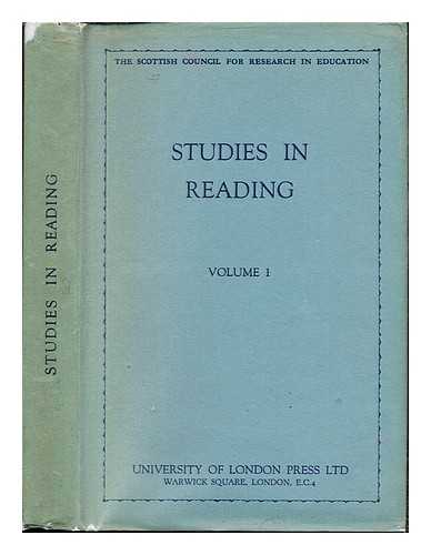 MORRISON, JOHN. RUSK, R. R - Studies in Reading: Volume I