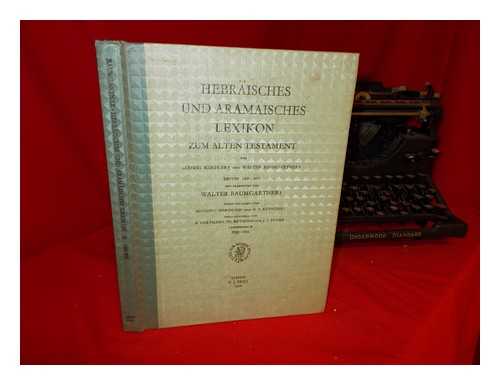 KHLER, LUDWIG (1880-1956). BAUMGARTNER, WALTER (1887-). STAMM, JOHANN JAKOB (1910-) - Hebrisches und aramisches Lexikon zum Alten Testament / von Ludwig Koehler und Walter Baumgartner. Lf. 3