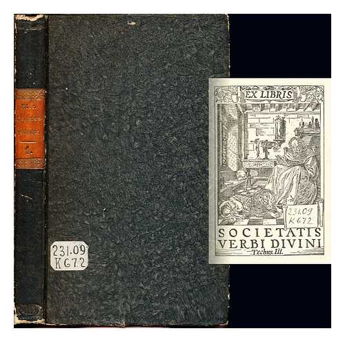 KLEE, HEINRICH (1800-1840) - Lehrbuch der Dogmengeschichte von Dr. Heinrich Klee: erster band