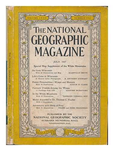 THE NATIONAL GEOGRAPHIC SOCIETY - The National Geographic Magazine - Volume 72