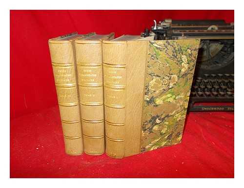 VAUCHELLE, ANDR JEAN - Cours d'Administration Militaire - in three volumes
