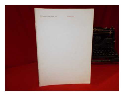 COHEN, BERNARD - Bernard Cohen : paintings and drawings : Hayward Gallery, London, 6 April-14 May, 1972, Laing Art Gallery, Newcastle upon Tyne, 3-25 June, City Art Gallery, Leeds, 1-23 July