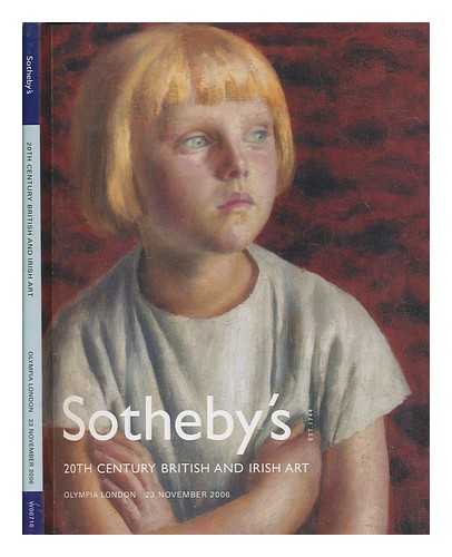 SOTHEBY'S (FIRM). INSTITUTE OF ART - 20th century British and Irish art