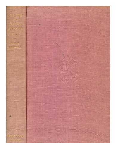 BOSWELL, JAMES - The life of Samuel Johnson LL.D., Vol.2