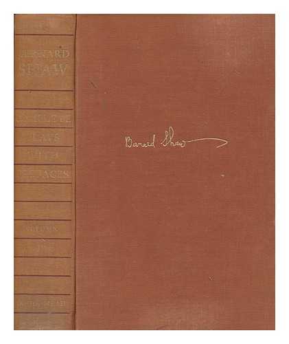 SHAW, BERNARD (1856-1950) - Complete plays with prefaces / Bernard Shaw - Volume 4