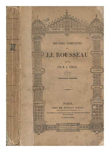 ROUSSEAU, JEAN-JACQUES (1712-1778) - Les confessions de J.-J. Rousseau