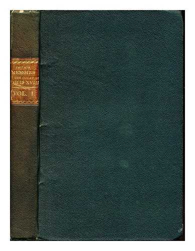 A LADY - Private memoirs of the Court of Louis XVIII. vol. 1