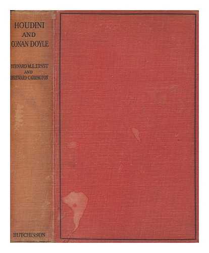 ERNST, BERNARD MORRIS LEE (1879-1938) - Houdini and Conan Doyle : the story of a strange friendship