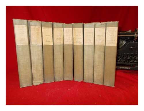 FRANCE ANATOLE ; CHAPMAN, FREDERIC - The authorized English translations of the novels and short stories of Anatole France - 9 Volumes