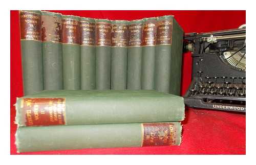 LONGFELLOW, HENRY WADSWORTH - Henry Wadsworth Longfellow's works - 11 volumes