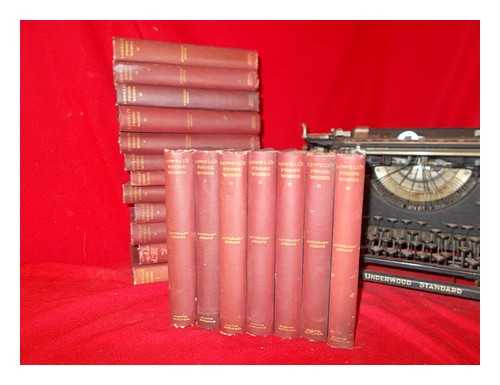 LOWELL, JAMES RUSSELL (1819-1891) - The Writings of James Russell Lowell - 19 volumes