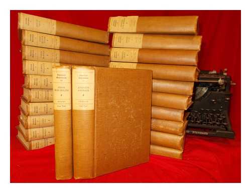 MORSE, JOHN T JR - American statesmen - 22 Volumes