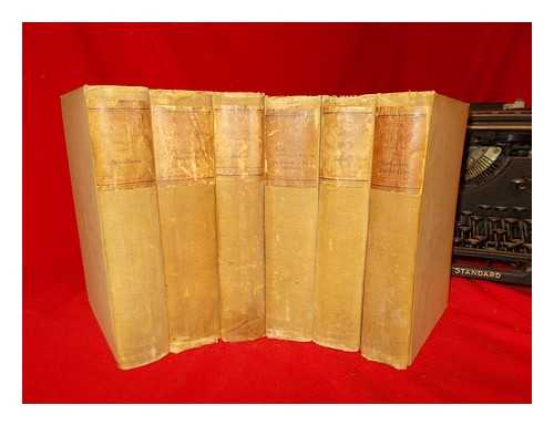 WILDE, OSCAR (1854-1900) - Complete writings of Oscar Wilde - 6 Volumes