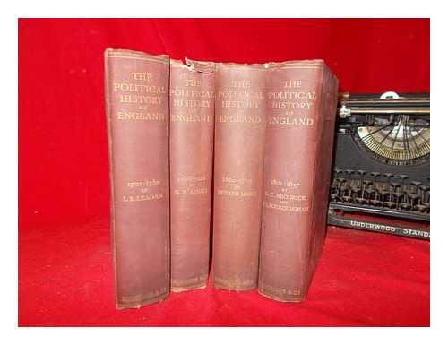 LONGMANS - The Political history of England - 4 volumes