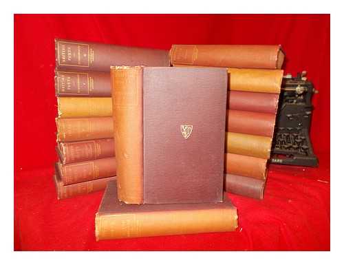 HOUGHTON, MIFFLIN - British poets. Riverside edition - 16 volumes