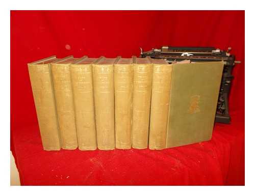 LOCKHART, JOHN GIBSON (1794-1854) - The Life of Sir Walter Scott by John Gibson Lockart: in seven volumes