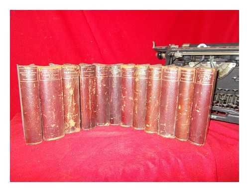 THACKERAY, WILLIAM MAKEPEACE (1811-1863) - William Makepeace Thackeray's Works. The Pocket Edition - in 12 volumes