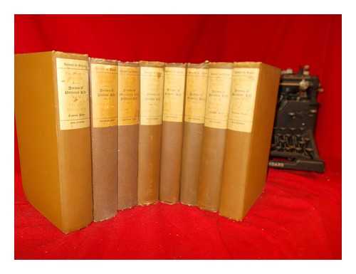 BALZAC, HONOR DE (1799-1850) - The novels of Honor de Balzac - 8 volumes