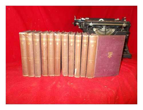 THACKERAY, WILLIAM MAKEPEACE (1811-1863) - Collected Works of William Makepeace Thackeray: in 11 volumes